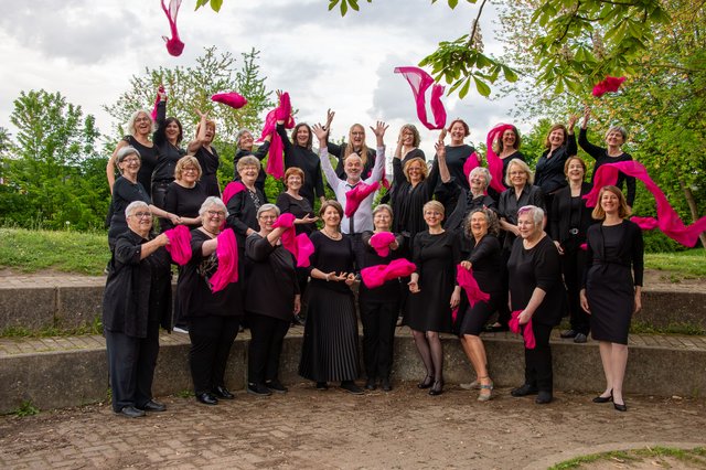 Gruppenfoto Frauenchor Eimeldingen